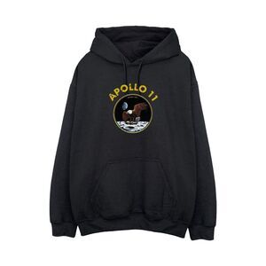 NASA Mens Classic Apollo 11 Hoodie / Black